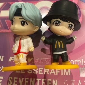 Toys, Bundle K-POP BTS McDonald’s Figures x2